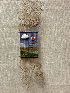 Image of Nancy Rosario's yarn and reed, Intertwine.